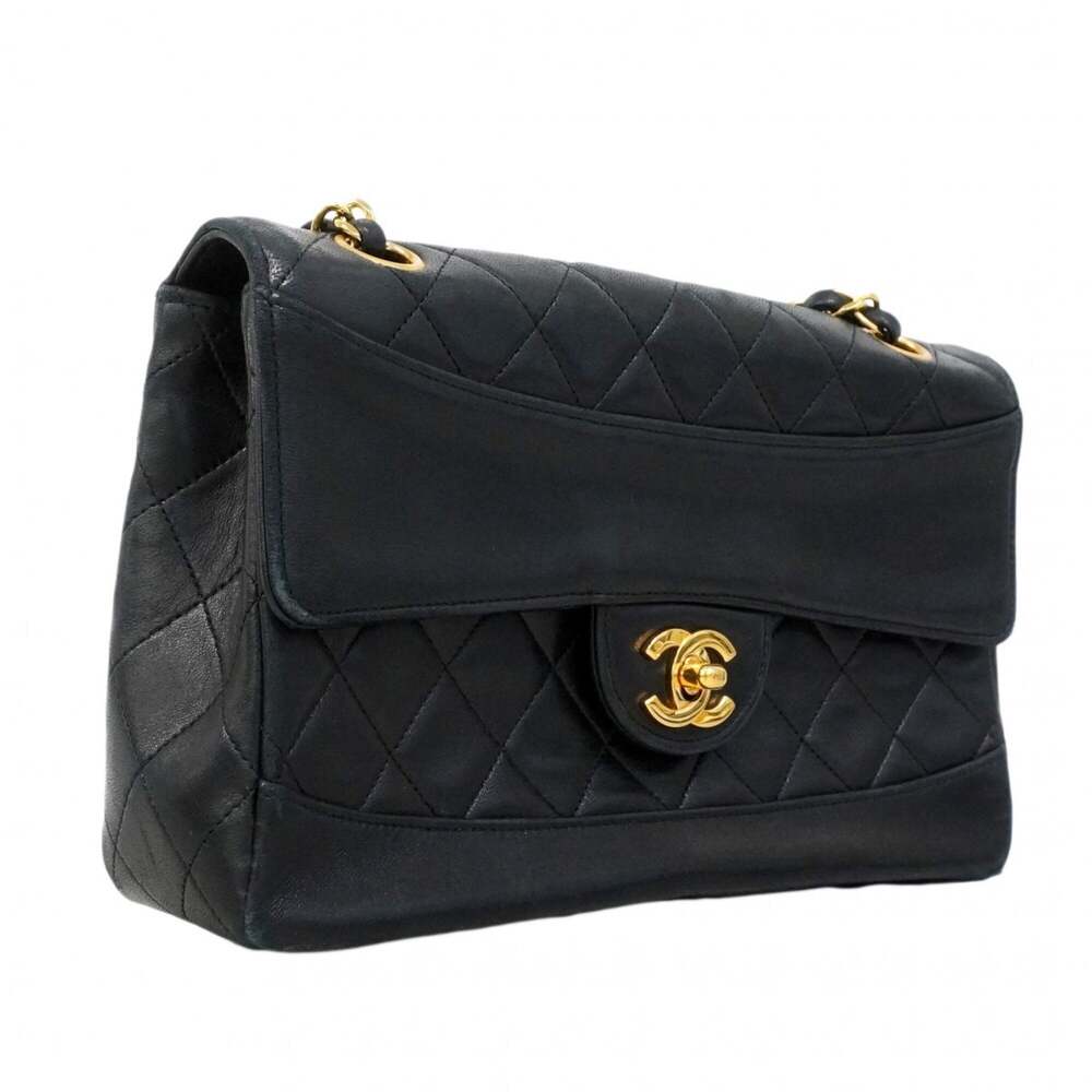 Chanel Vintage Cc Chain Flap Bag #267384C36B - Picture 2 of 9